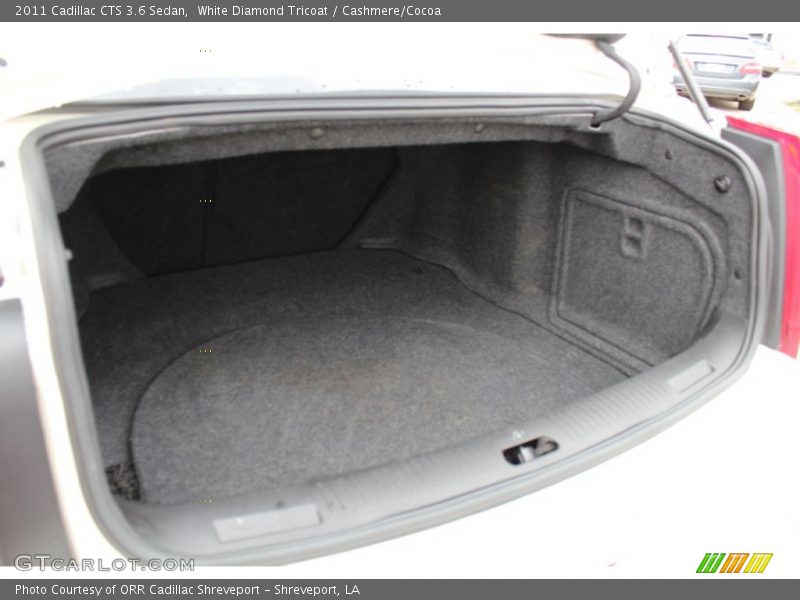 White Diamond Tricoat / Cashmere/Cocoa 2011 Cadillac CTS 3.6 Sedan