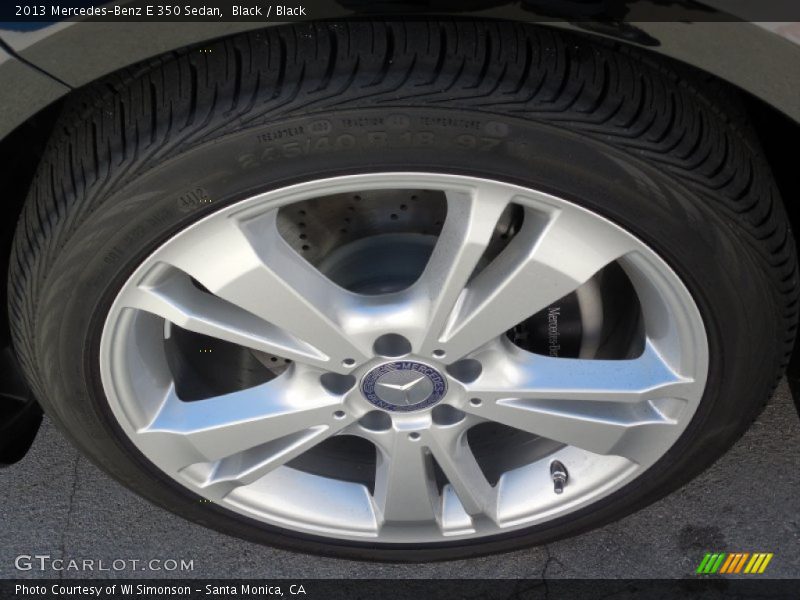 Black / Black 2013 Mercedes-Benz E 350 Sedan