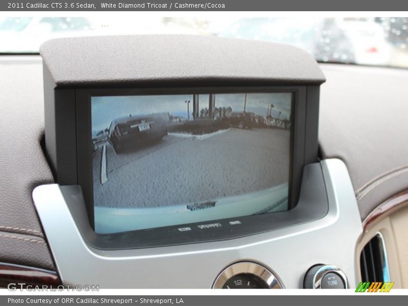 White Diamond Tricoat / Cashmere/Cocoa 2011 Cadillac CTS 3.6 Sedan
