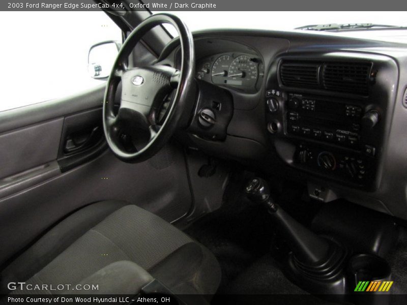 Oxford White / Dark Graphite 2003 Ford Ranger Edge SuperCab 4x4