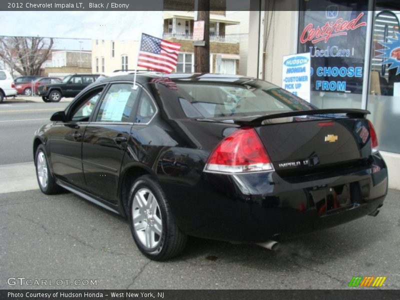 Black / Ebony 2012 Chevrolet Impala LT