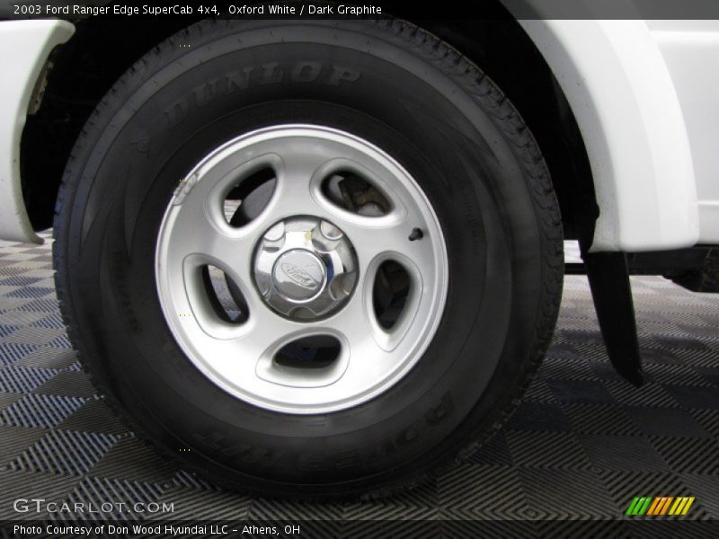 Oxford White / Dark Graphite 2003 Ford Ranger Edge SuperCab 4x4