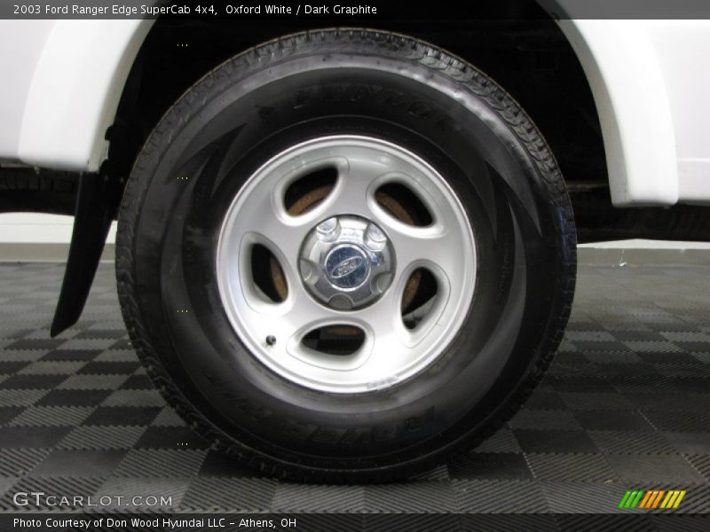Oxford White / Dark Graphite 2003 Ford Ranger Edge SuperCab 4x4