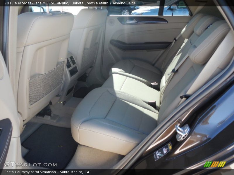 Dakota Brown Metallic / Almond Beige 2013 Mercedes-Benz ML 350 4Matic