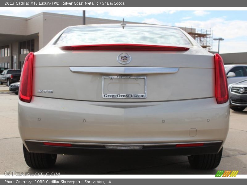 Silver Coast Metallic / Shale/Cocoa 2013 Cadillac XTS Luxury FWD