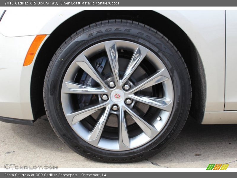 Silver Coast Metallic / Shale/Cocoa 2013 Cadillac XTS Luxury FWD