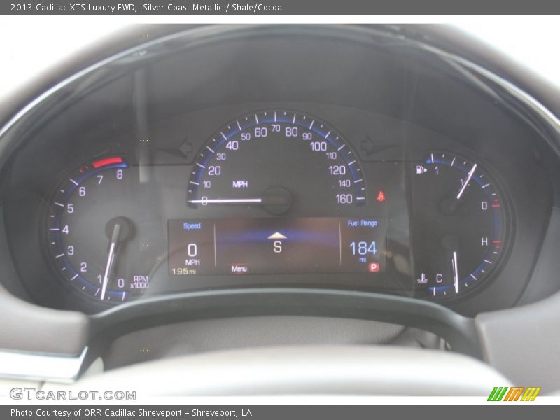Silver Coast Metallic / Shale/Cocoa 2013 Cadillac XTS Luxury FWD