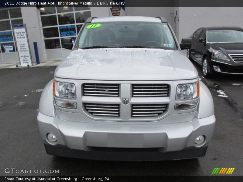 Bright Silver Metallic / Dark Slate Gray 2011 Dodge Nitro Heat 4x4