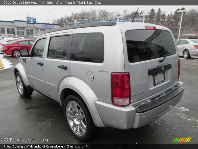 Bright Silver Metallic / Dark Slate Gray 2011 Dodge Nitro Heat 4x4