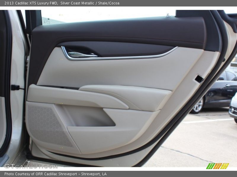 Silver Coast Metallic / Shale/Cocoa 2013 Cadillac XTS Luxury FWD