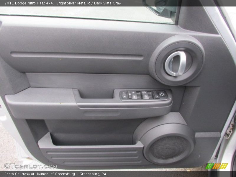 Bright Silver Metallic / Dark Slate Gray 2011 Dodge Nitro Heat 4x4