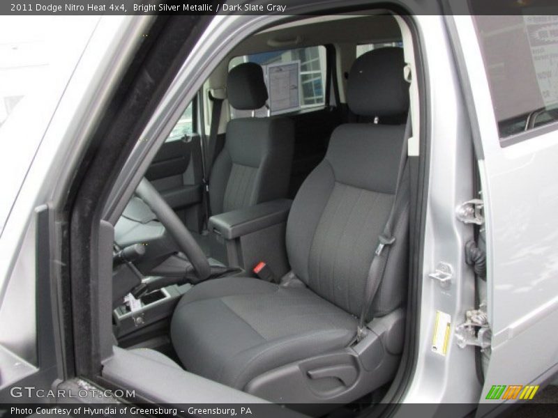Bright Silver Metallic / Dark Slate Gray 2011 Dodge Nitro Heat 4x4