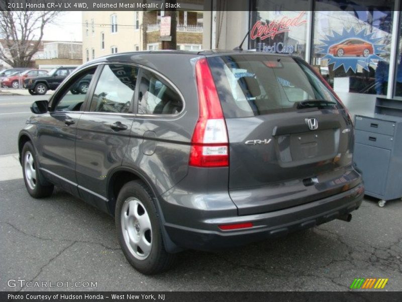 Polished Metal Metallic / Black 2011 Honda CR-V LX 4WD