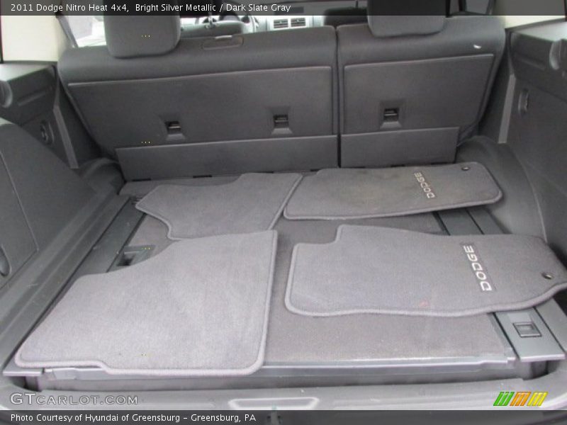 Bright Silver Metallic / Dark Slate Gray 2011 Dodge Nitro Heat 4x4