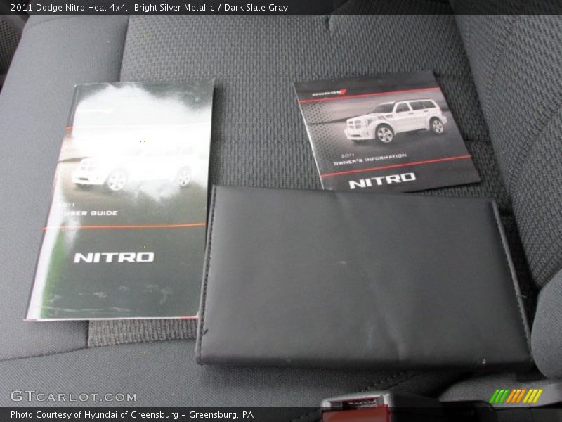 Bright Silver Metallic / Dark Slate Gray 2011 Dodge Nitro Heat 4x4
