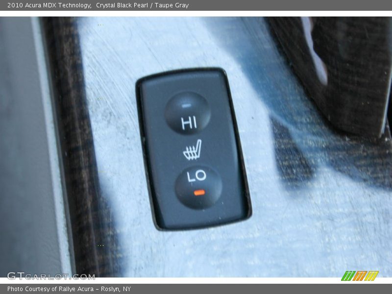 Crystal Black Pearl / Taupe Gray 2010 Acura MDX Technology