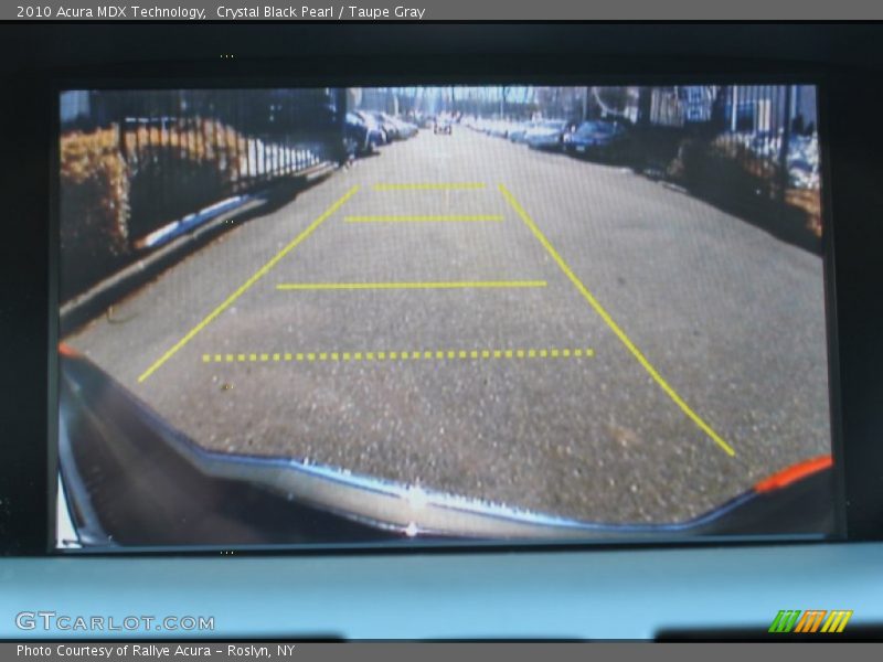 Crystal Black Pearl / Taupe Gray 2010 Acura MDX Technology