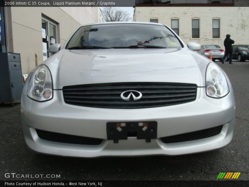 Liquid Platinum Metallic / Graphite 2006 Infiniti G 35 Coupe