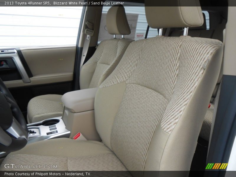 Blizzard White Pearl / Sand Beige Leather 2013 Toyota 4Runner SR5