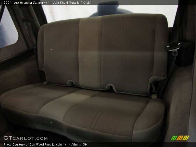 Light Khaki Metallic / Khaki 2004 Jeep Wrangler Sahara 4x4