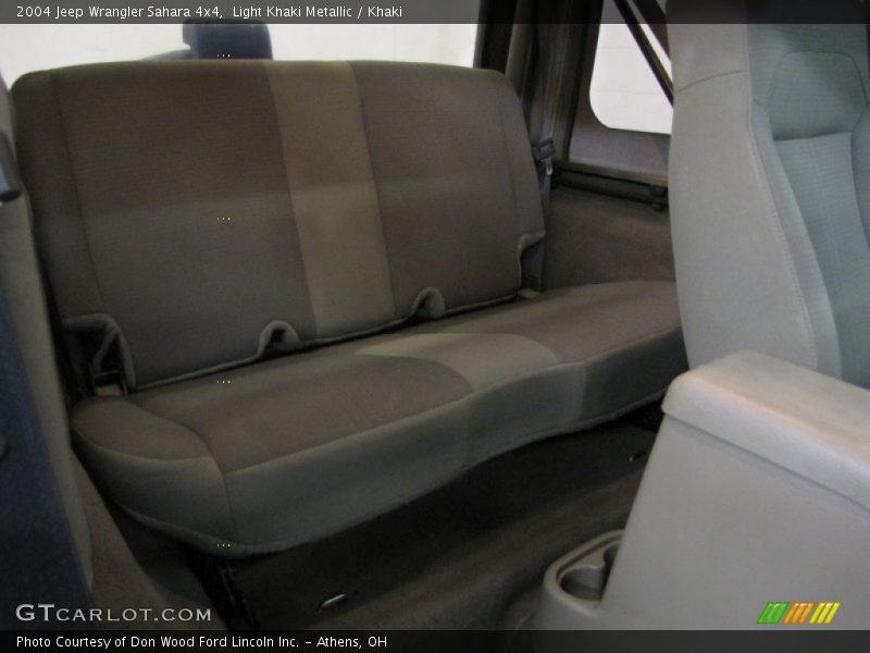 Light Khaki Metallic / Khaki 2004 Jeep Wrangler Sahara 4x4