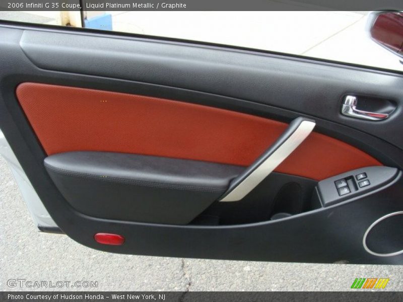Door Panel of 2006 G 35 Coupe
