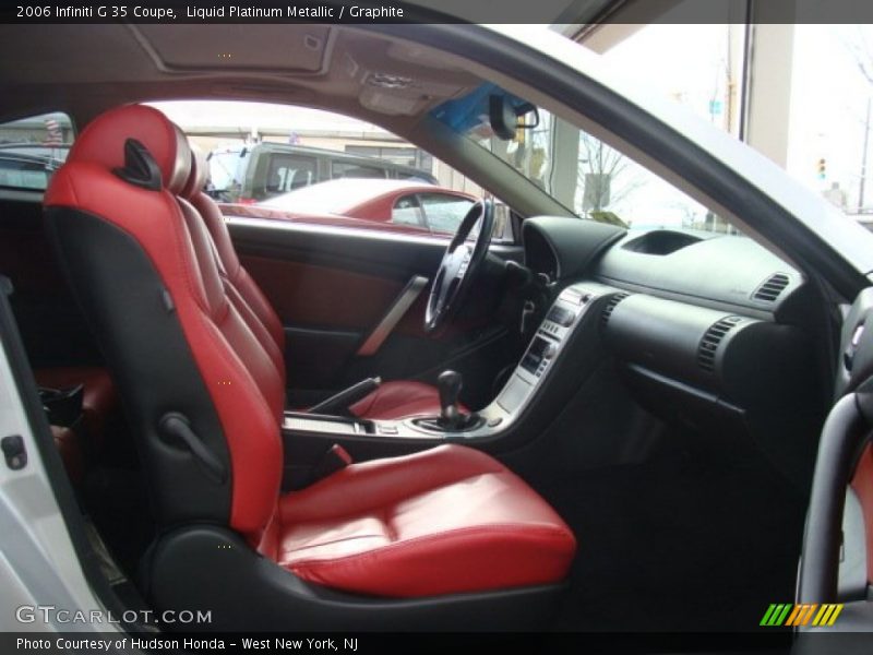 Liquid Platinum Metallic / Graphite 2006 Infiniti G 35 Coupe