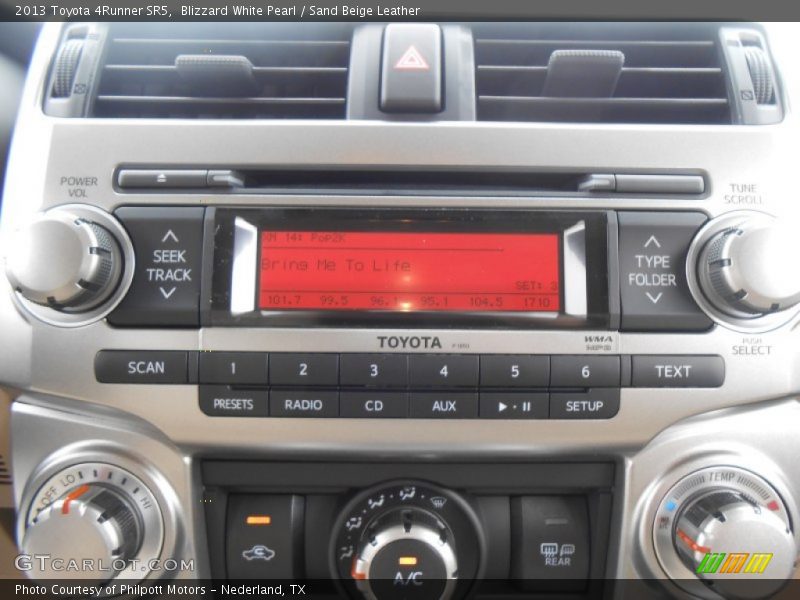 Audio System of 2013 4Runner SR5