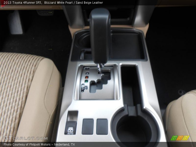 Blizzard White Pearl / Sand Beige Leather 2013 Toyota 4Runner SR5