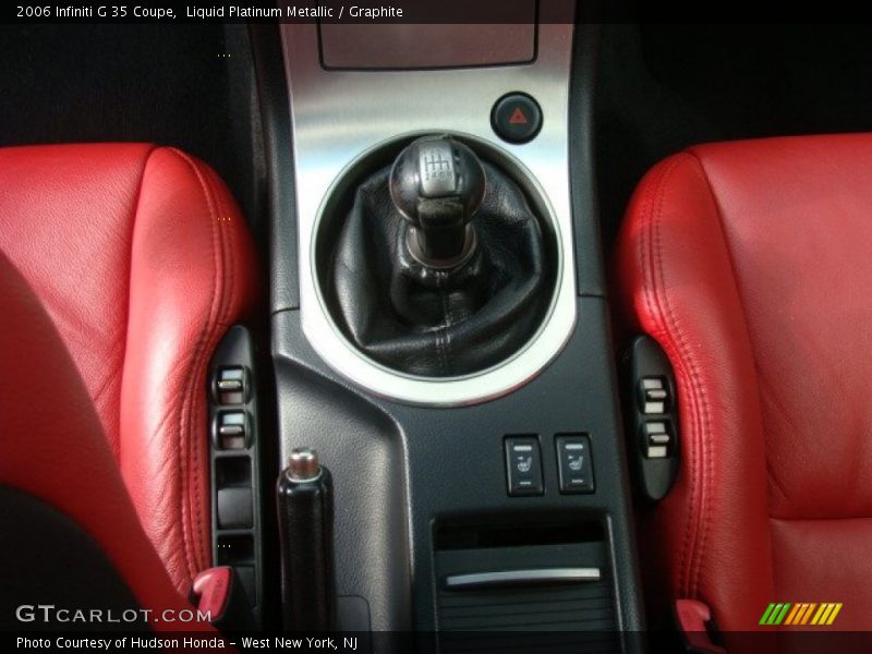  2006 G 35 Coupe 6 Speed Manual Shifter