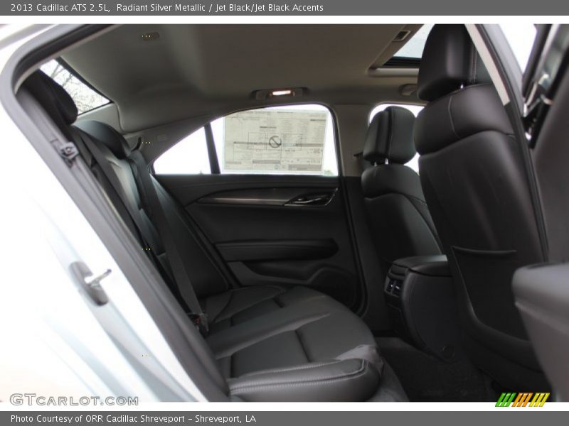 Radiant Silver Metallic / Jet Black/Jet Black Accents 2013 Cadillac ATS 2.5L
