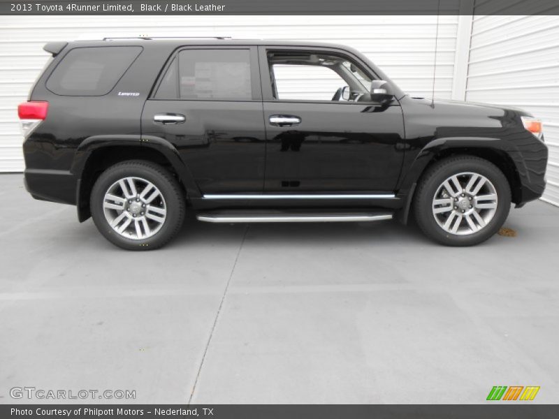 Black / Black Leather 2013 Toyota 4Runner Limited