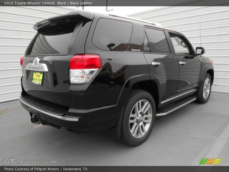 Black / Black Leather 2013 Toyota 4Runner Limited
