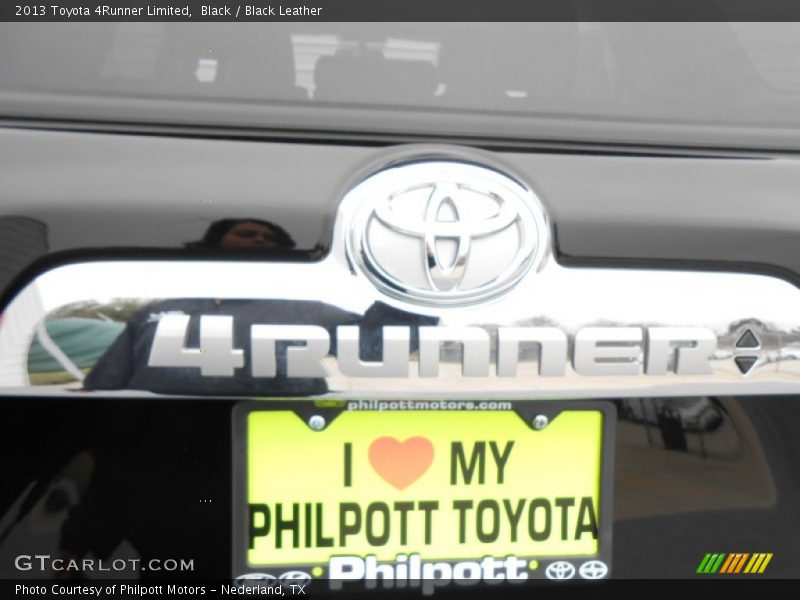 Black / Black Leather 2013 Toyota 4Runner Limited