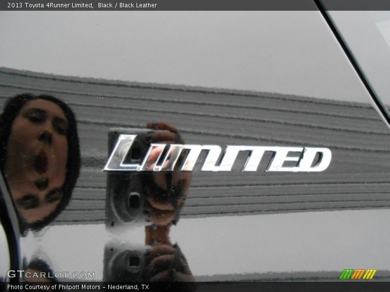 Black / Black Leather 2013 Toyota 4Runner Limited