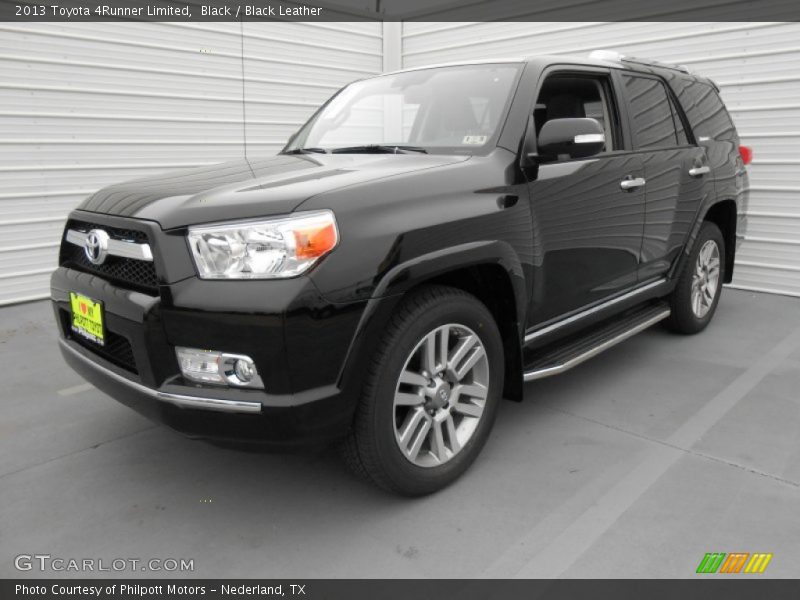 Black / Black Leather 2013 Toyota 4Runner Limited
