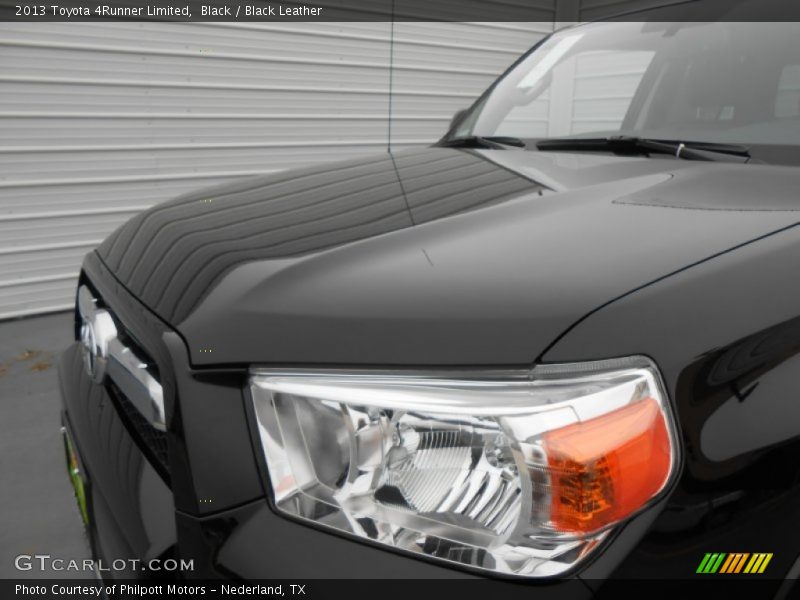 Black / Black Leather 2013 Toyota 4Runner Limited