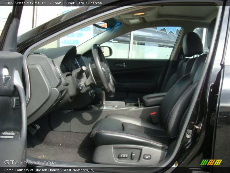 Super Black / Charcoal 2009 Nissan Maxima 3.5 SV Sport