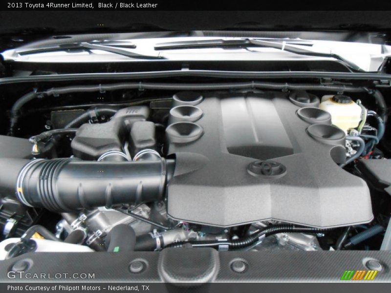 Black / Black Leather 2013 Toyota 4Runner Limited