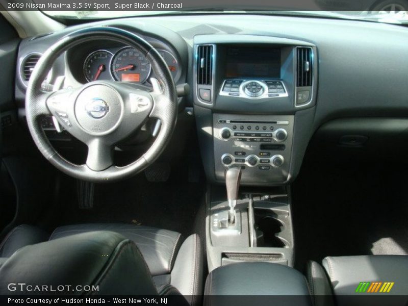 Super Black / Charcoal 2009 Nissan Maxima 3.5 SV Sport