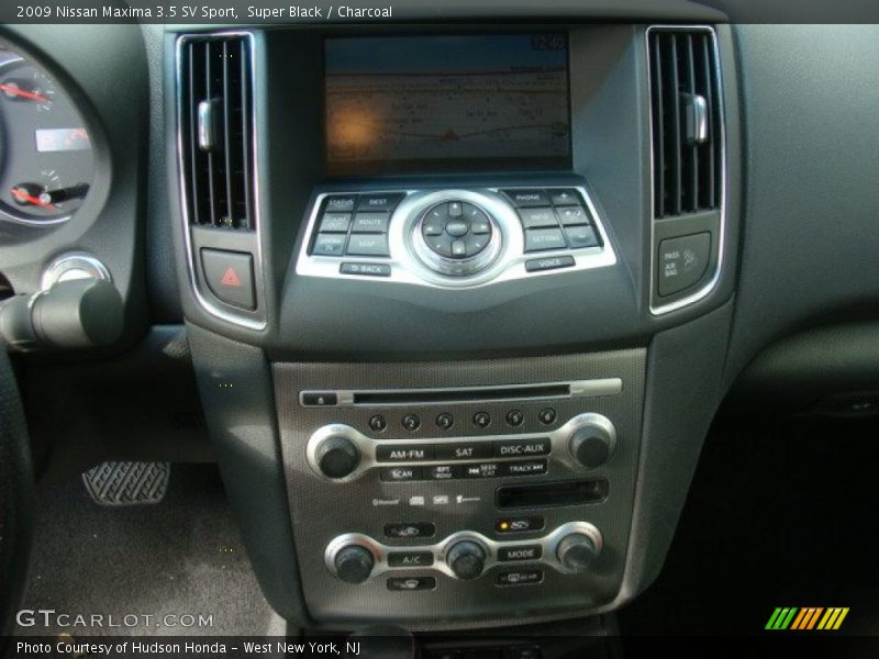 Super Black / Charcoal 2009 Nissan Maxima 3.5 SV Sport