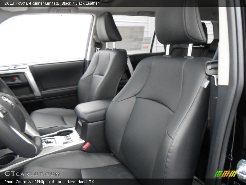 Front Seat of 2013 4Runner Limited