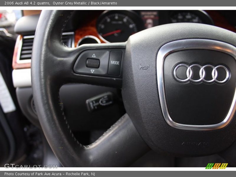 Oyster Grey Metallic / Black/Amaretto 2006 Audi A8 4.2 quattro