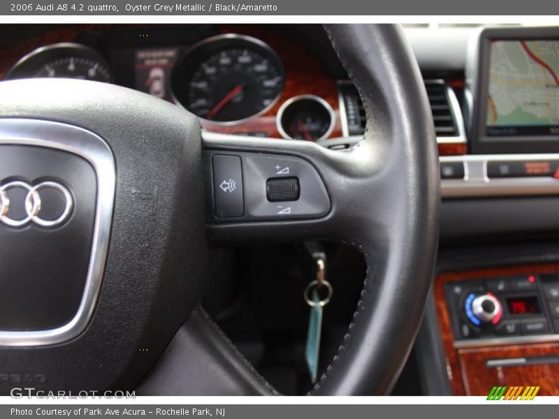 Oyster Grey Metallic / Black/Amaretto 2006 Audi A8 4.2 quattro