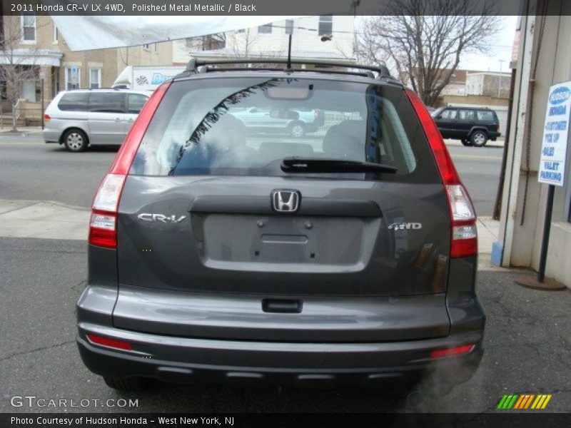 Polished Metal Metallic / Black 2011 Honda CR-V LX 4WD