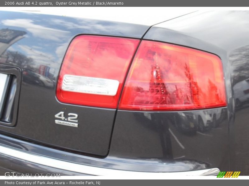 Oyster Grey Metallic / Black/Amaretto 2006 Audi A8 4.2 quattro