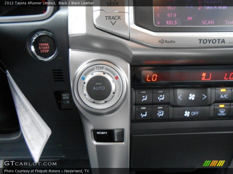 Black / Black Leather 2013 Toyota 4Runner Limited