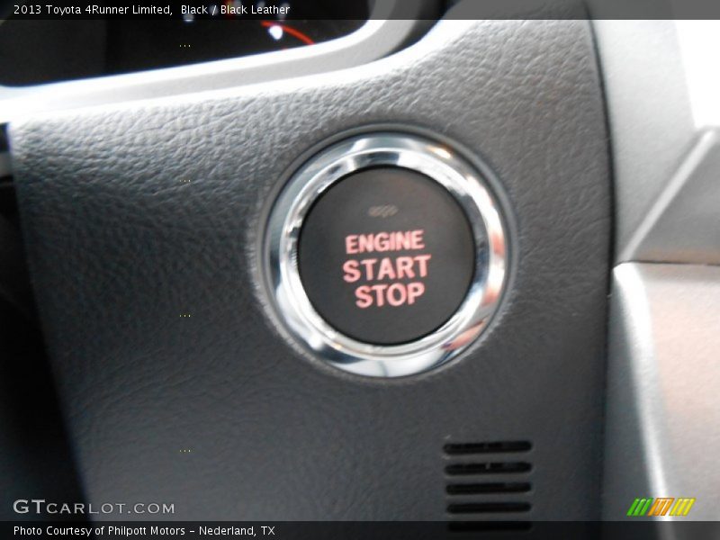 Black / Black Leather 2013 Toyota 4Runner Limited