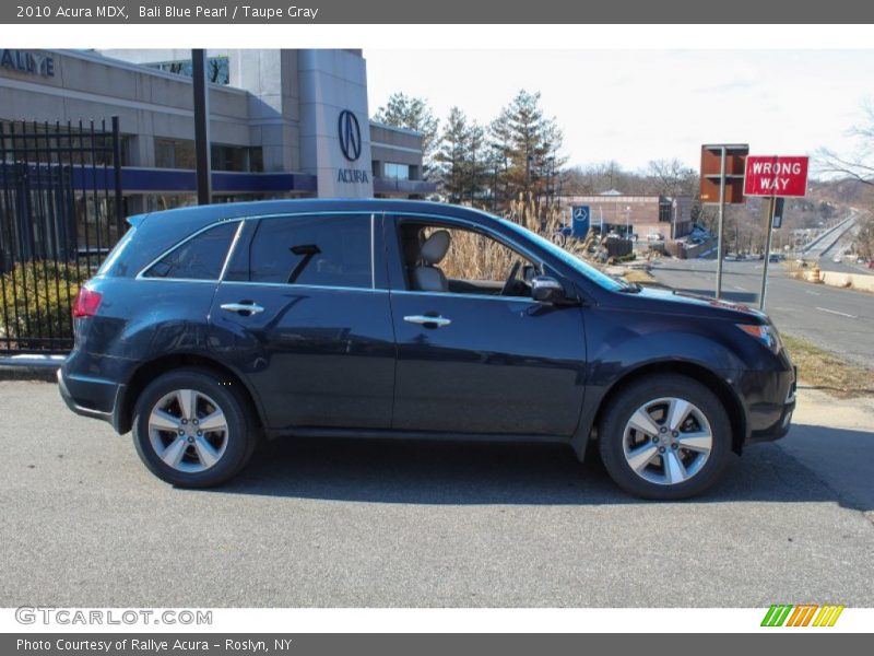 Bali Blue Pearl / Taupe Gray 2010 Acura MDX