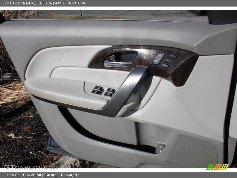 Bali Blue Pearl / Taupe Gray 2010 Acura MDX